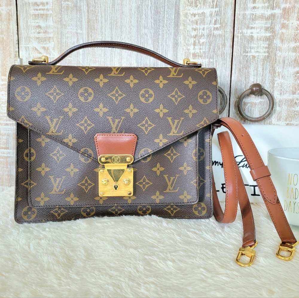 💕Louis Vuitton Crossbody Shoulder Bag Monogram - Monceau 28